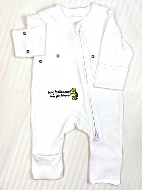 Baby Turtle Snaps — Swaddle Onesie Sleeper 