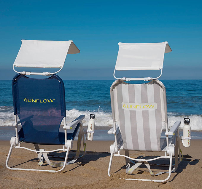 SUNFLOW Shore Thing Folding Beach Chair