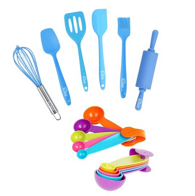 BāKIT Box Kids Baking Tools + Measuring Spoons BāKIT Box Kids Baking Tools + Measuring Spoons