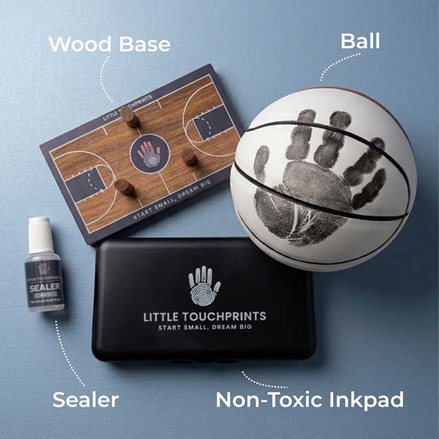 Little Touchprints Basketball Handprint Kit Little Touchprints Basketball Handprint Kit