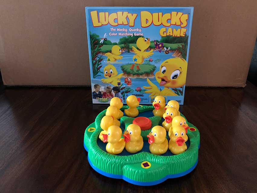 pressman toy lucky ducks game