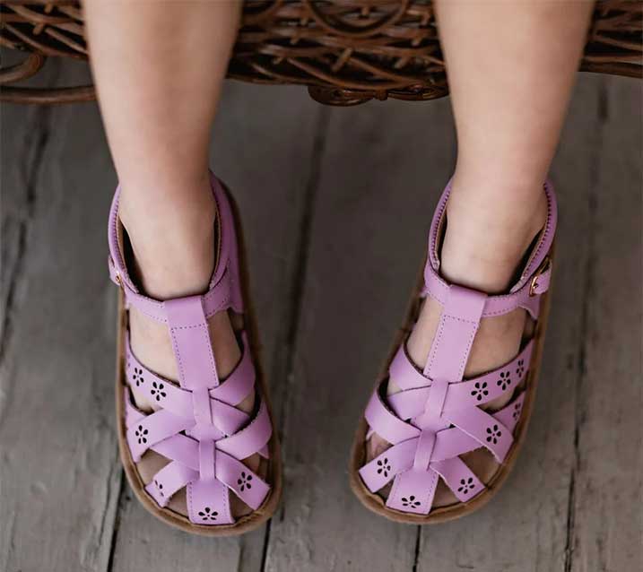 Little Love Bug Closed Toe Sandal