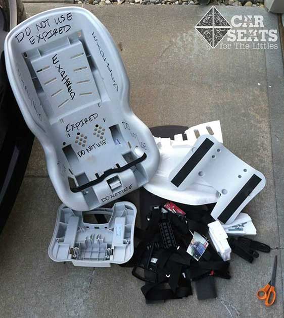 How And Where To Recycle Car Seats